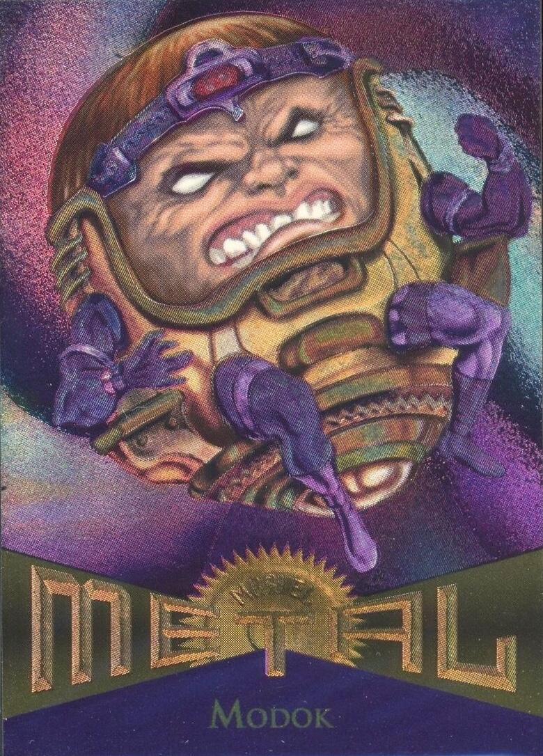 1995 Metal Modok #35 card