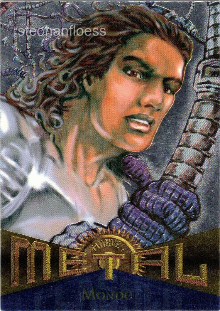 1995 Metal Mondo [Silver Flasher] #105 card