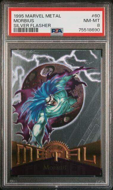 1995 Metal Morbius [Silver Flasher] #60 card