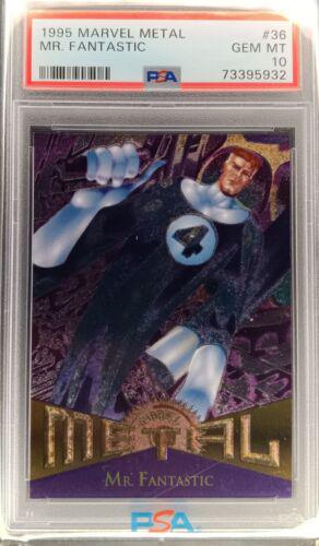 1995 Metal Mr. Fantastic #36 card