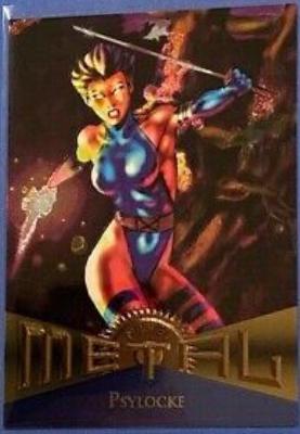 1995 Metal Psylocke #112 card