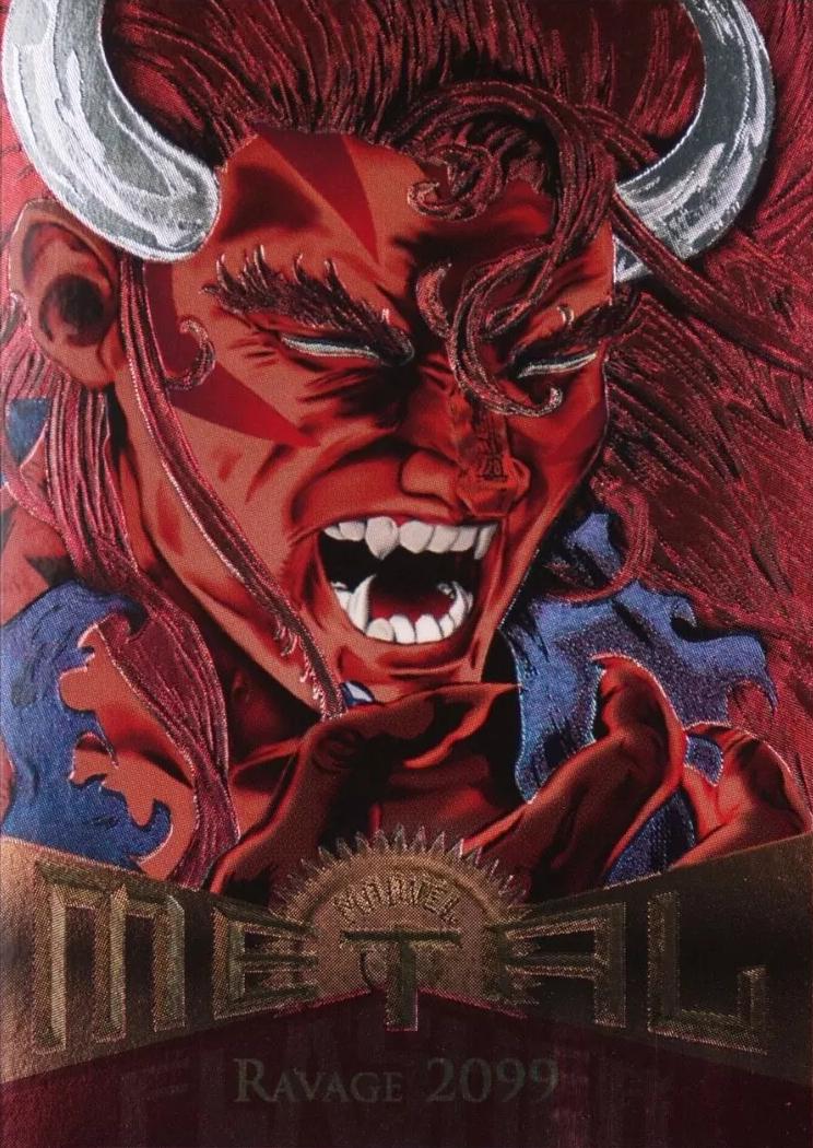 1995 Metal Ravage 2099 [Silver Flasher] #51 card