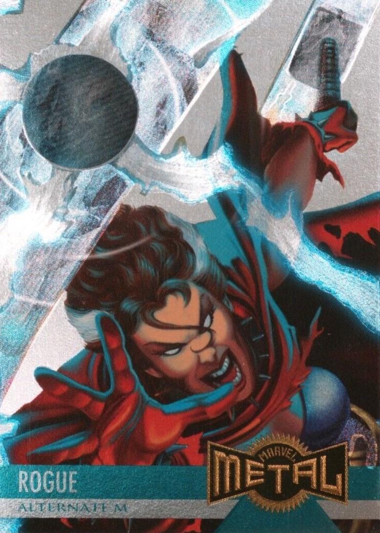 1995 Metal Rogue [Silver Flasher] #132 card