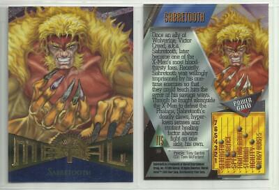 1995 Metal Sabretooth #115 card