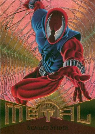 1995 Metal Scarlet Spider #75 card