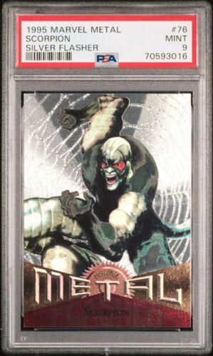 1995 Metal Scorpion [Silver Flasher] #76 card