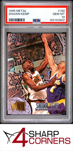 1995 Metal Shawn Kemp #192 card