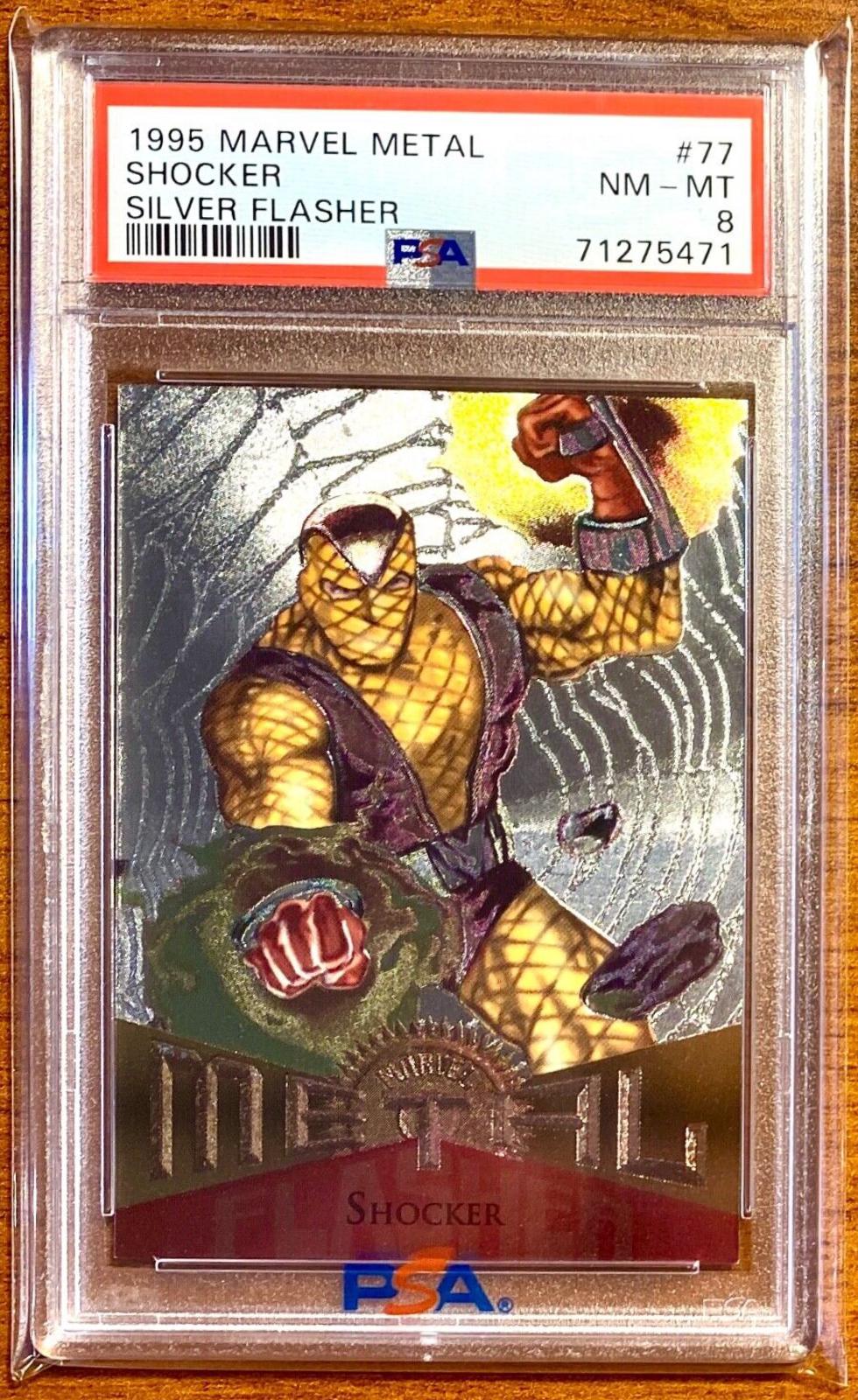 1995 Metal Shocker [Silver Flasher] #77 card