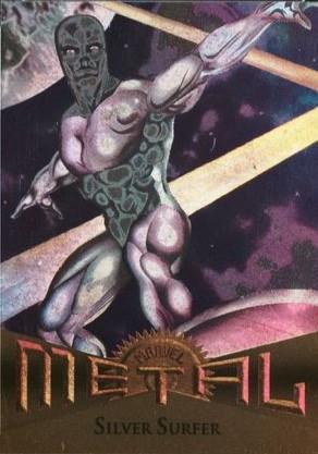 1995 Metal Silver Surfer #18 card