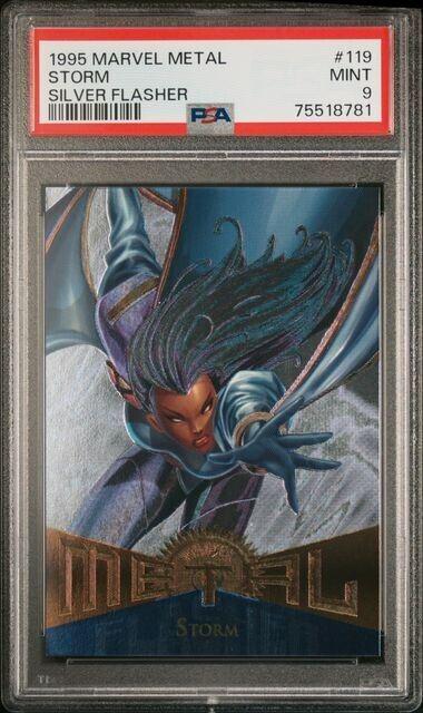 1995 Metal Storm [Silver Flasher] #119 card