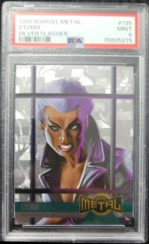1995 Metal Storm [Silver Flasher] #135 card