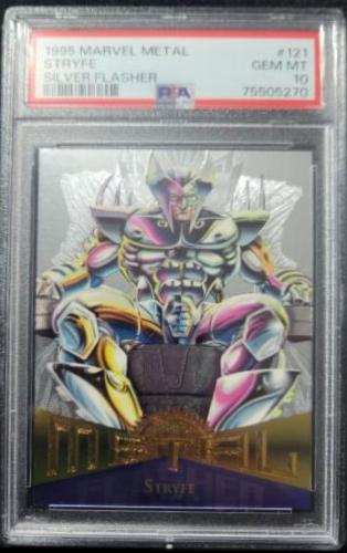 1995 Metal Stryfe [Silver Flasher] #121 card