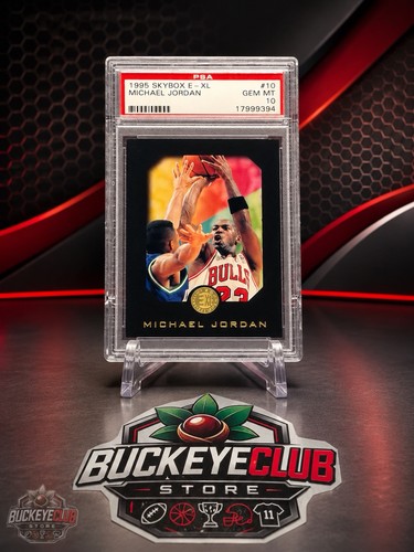 1995 Skybox E-XL Michael Jordan #10 card