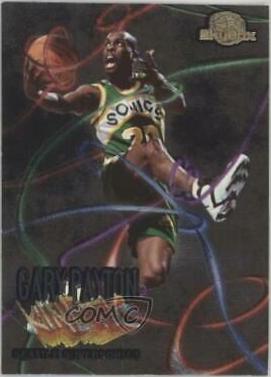 1995 SkyBox Premium Kinetic Gary Payton #K9 card