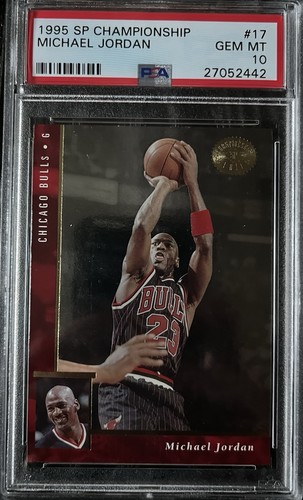 1995 SP Championship Michael Jordan #17 card