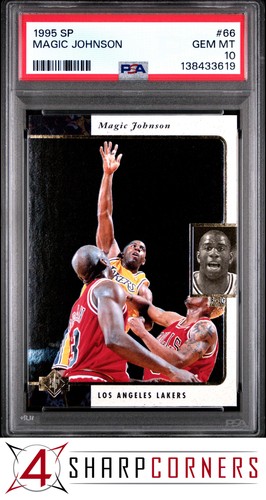 1995 SP Magic Johnson #66 card