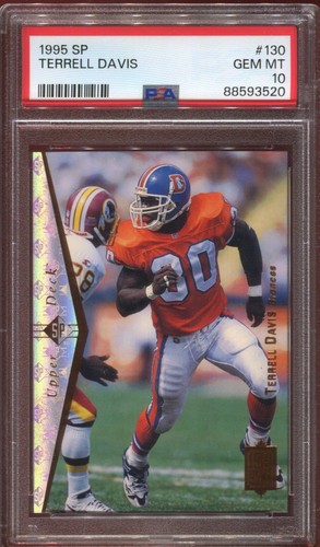 1995 SP Terrell Davis #130 card
