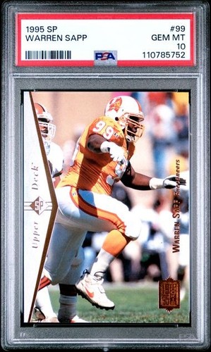 1995 SP Warren Sapp #99 card