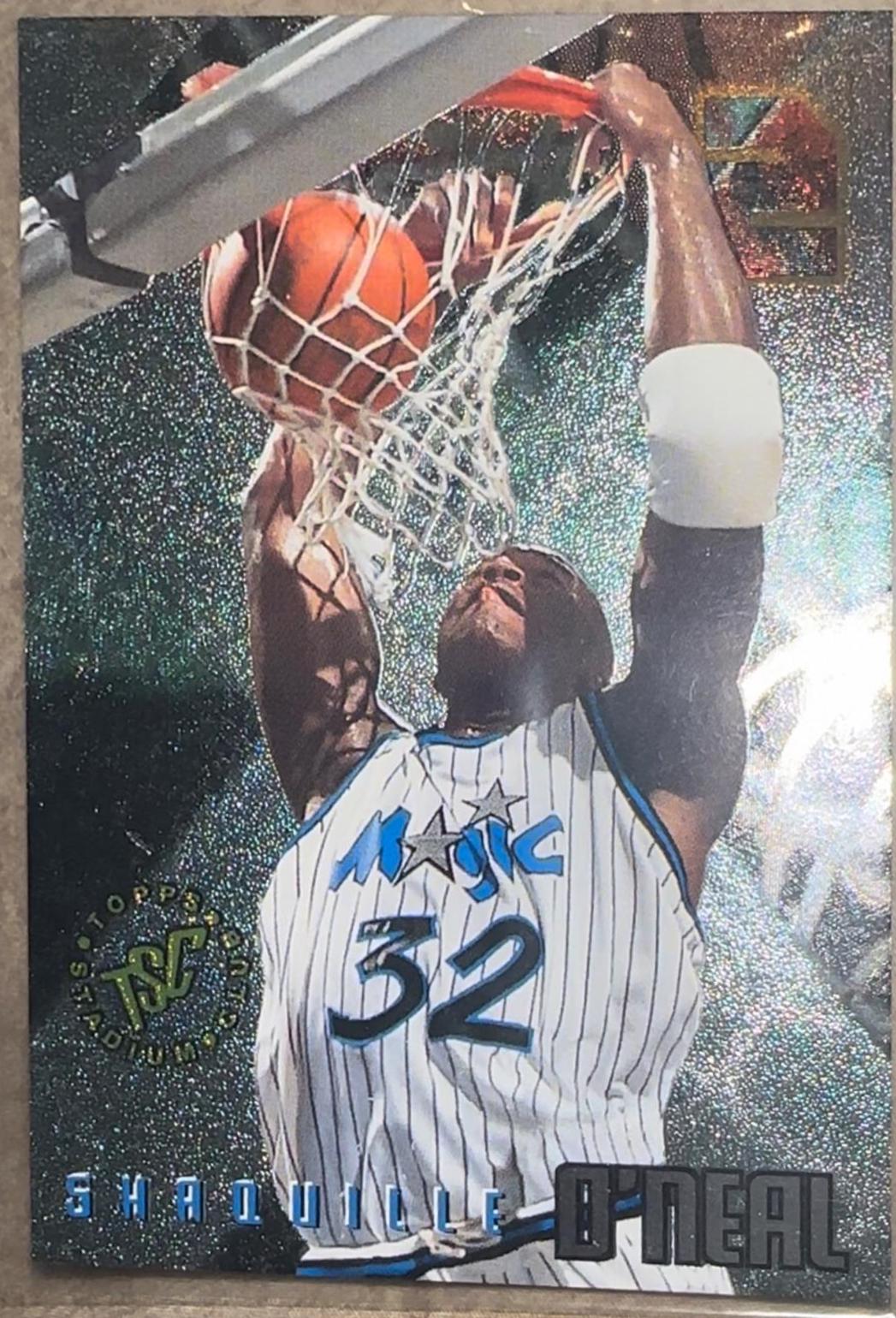 1995 Stadium Club X 2 Shaquille O’Neal #X2 card