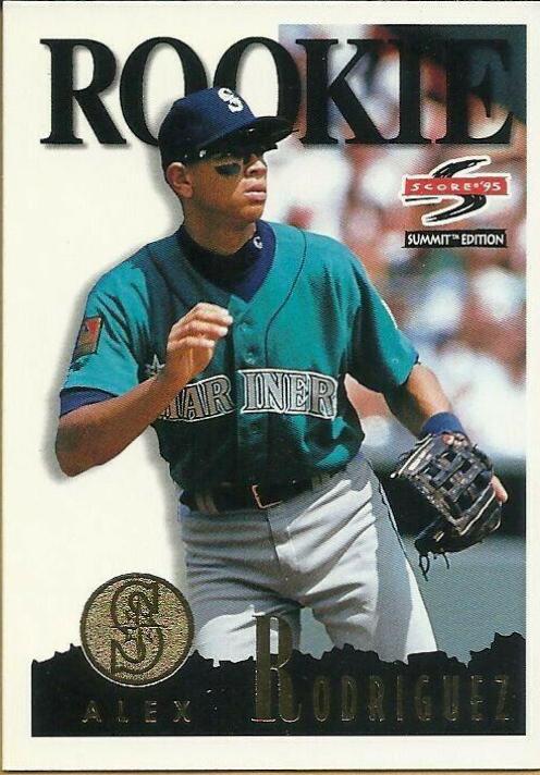 1995 Summit Alex Rodriguez #133 card