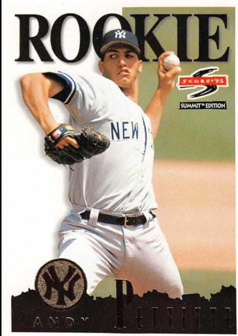 1995 Summit Andy Pettitte #168 card