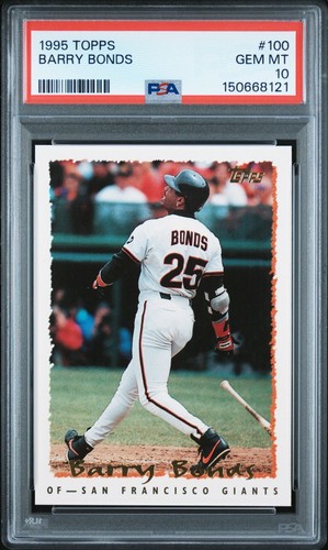 1995 Topps Barry Bonds #100 card