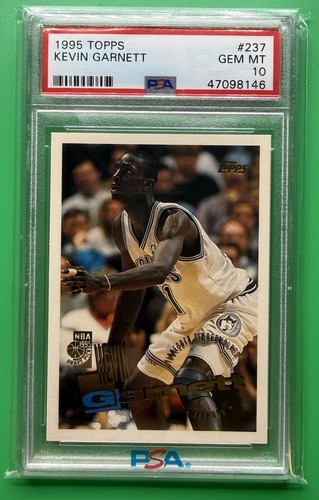 1995 Topps Kevin Garnett #237 card