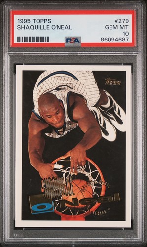 1995 Topps Shaquille O'Neal #279 card