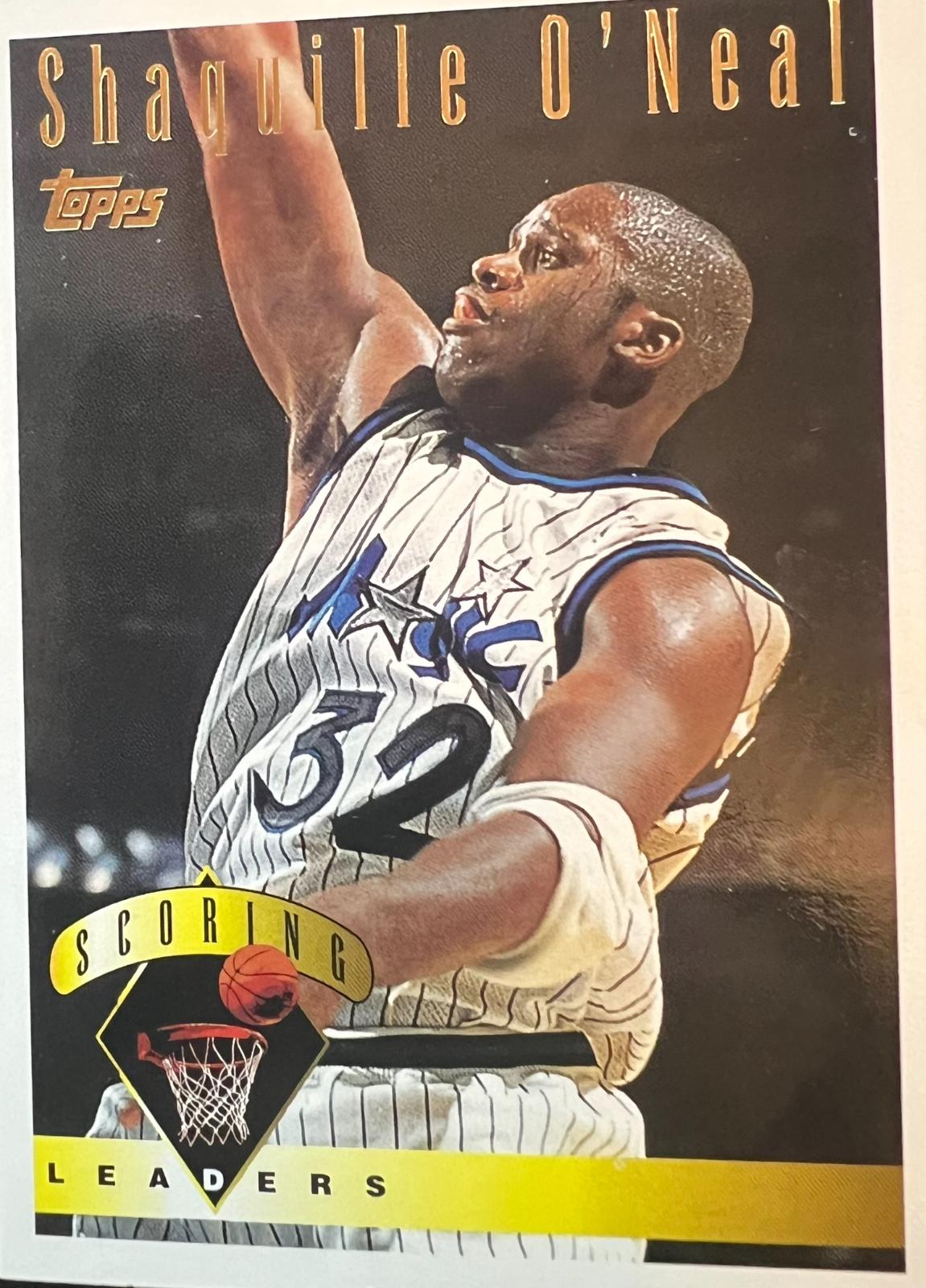 1995 Topps Shaquille O'Neal #6 card