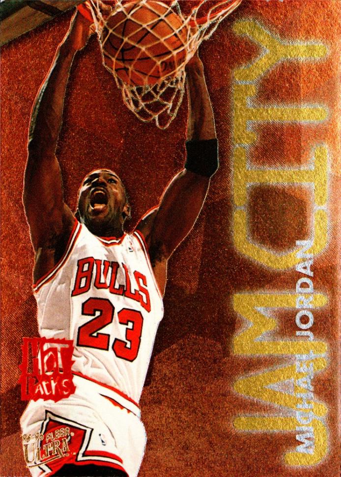 1995 Ultra Jam City Michael Jordan [Hot Packs] #3 card