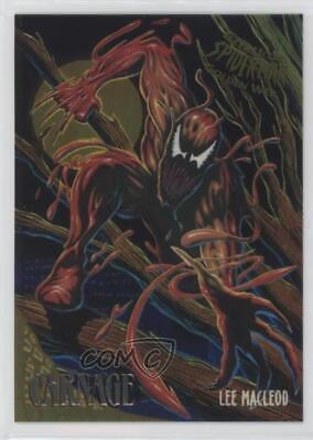 1995 Ultra Spider-Man Golden Web Carnage #2 card