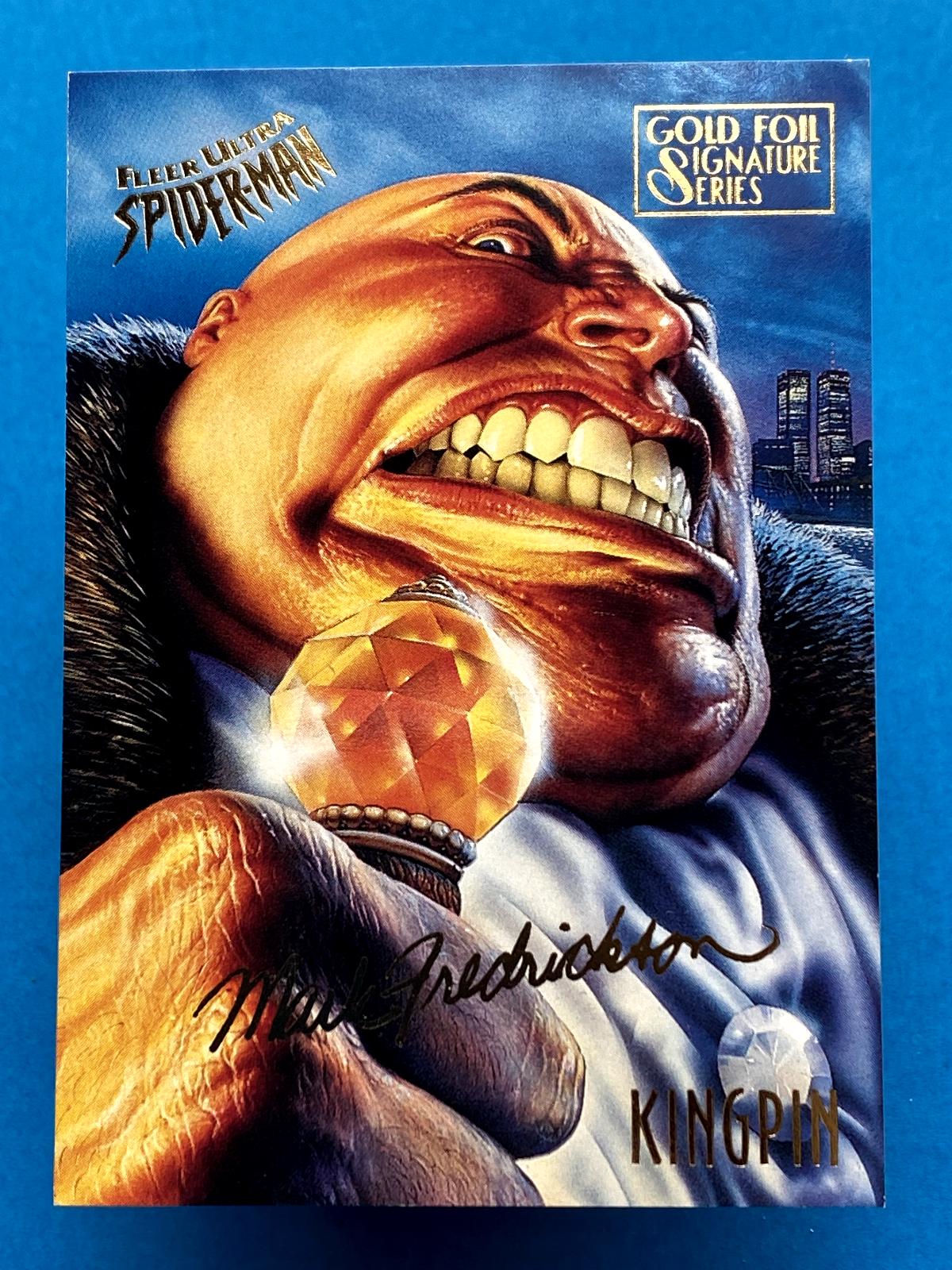 1995 Ultra Spider-Man Kingpin #33 card