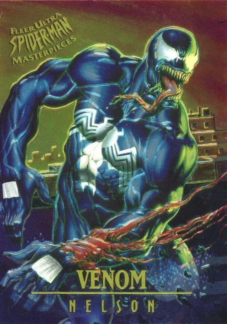 1995 Ultra Spider-Man Masterpieces Venom #7 card