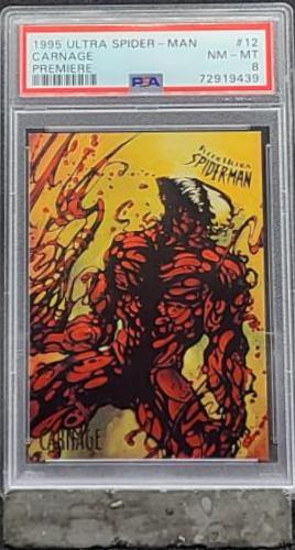 1995 Ultra Spider-Man Premier Carnage #12 card