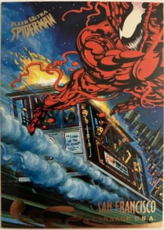 1995 Ultra Spider-Man San Francisco #141 card