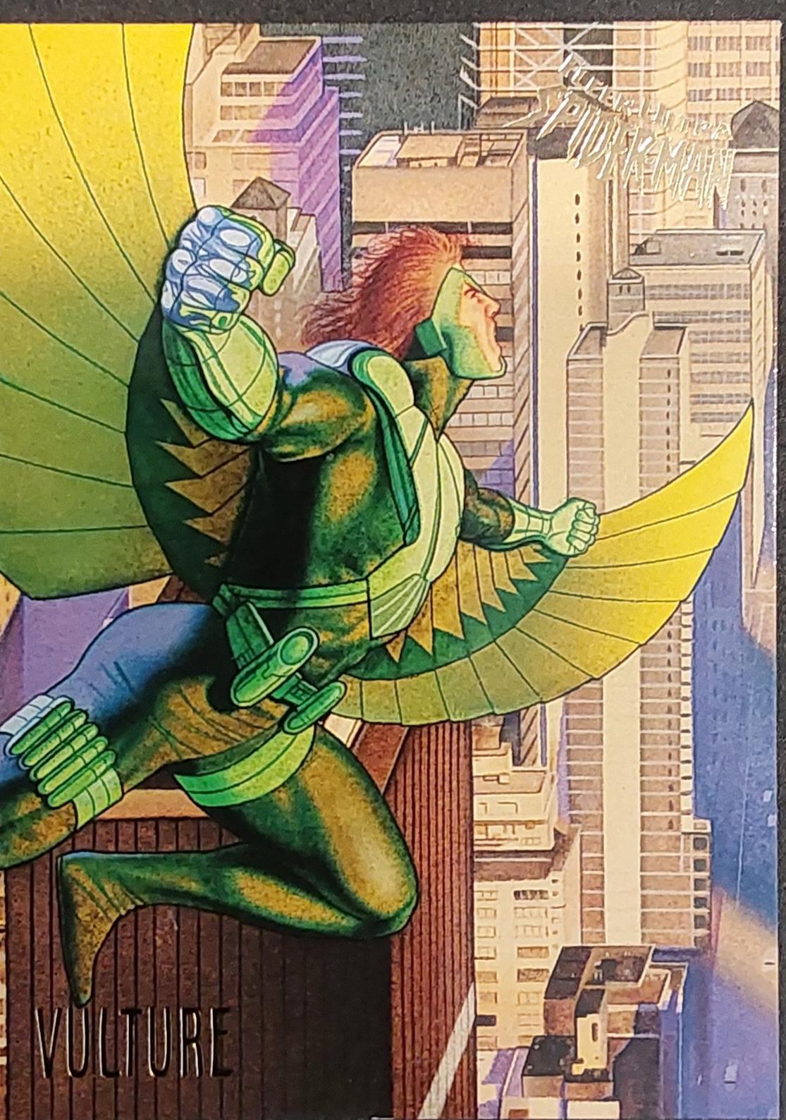 1995 Ultra Spider-Man Vulture #62 card