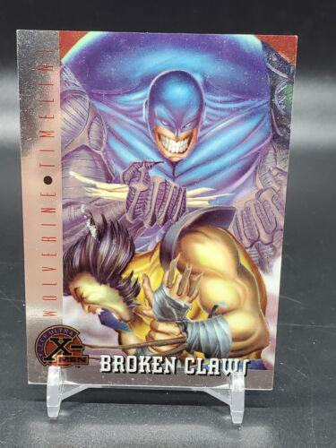 1995 Ultra X-Men All Chromium Broken Claws #88 card