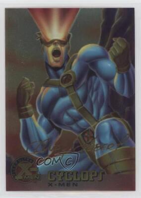 1995 Ultra X-Men All Chromium Cyclops [Gold Signature] #5 card