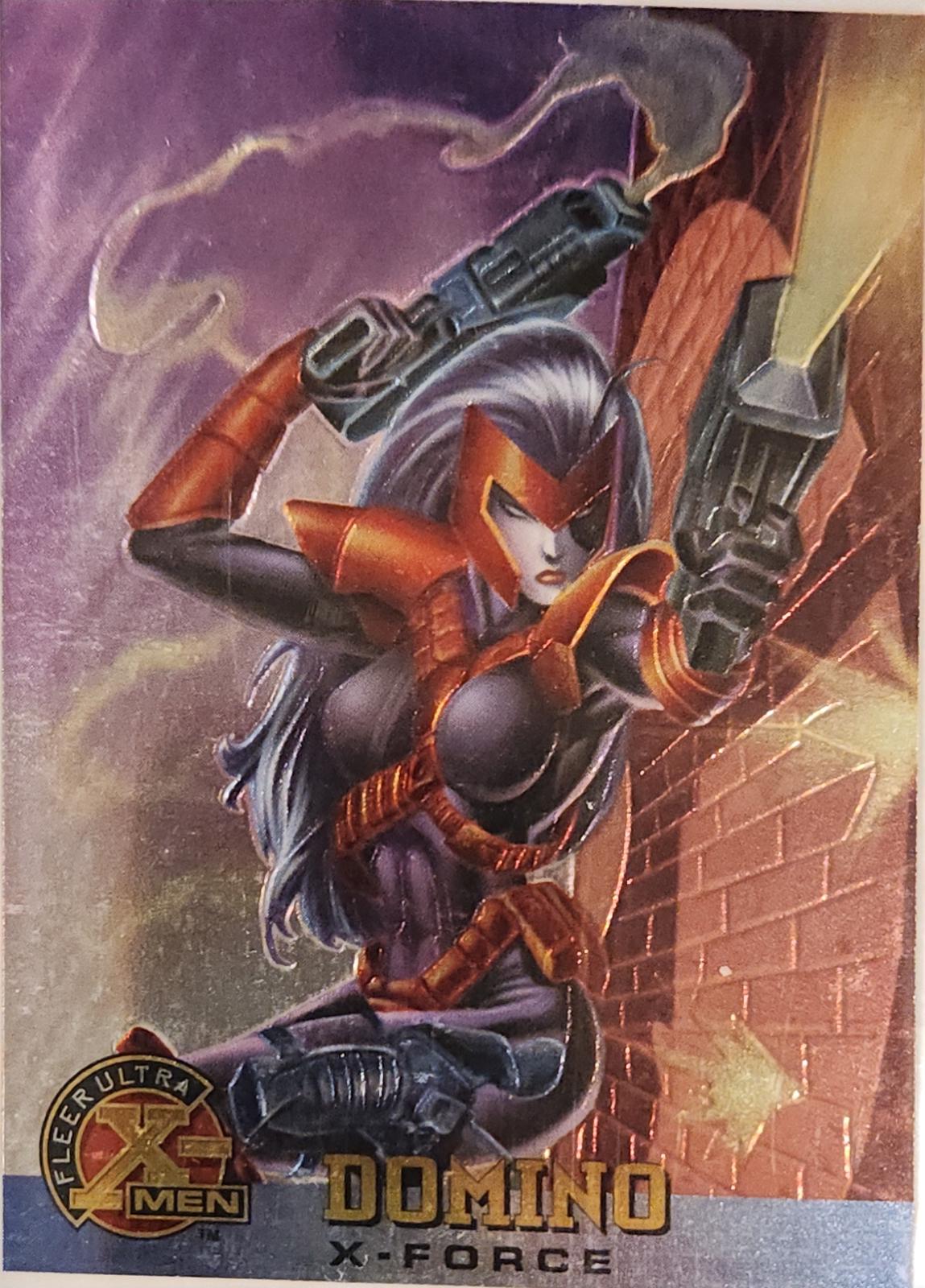 1995 Ultra X-Men All Chromium Domino #22 card