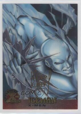 1995 Ultra X-Men All Chromium Iceman [Gold Signature] #7 card