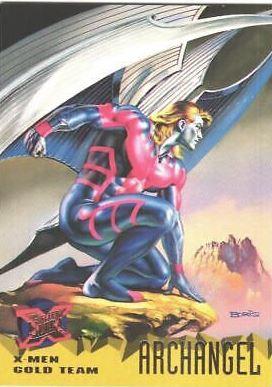 1995 Ultra X-Men Archangel #100 card