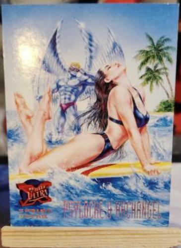 1995 Ultra X-Men Archangel, Psylocke #145 card