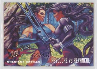 1995 Ultra X-Men Psylocke vs. Revanche #136 card