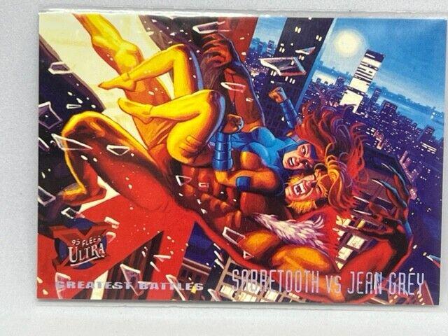 1995 Ultra X-Men Sabretooth vs. Jean Grey #138 card