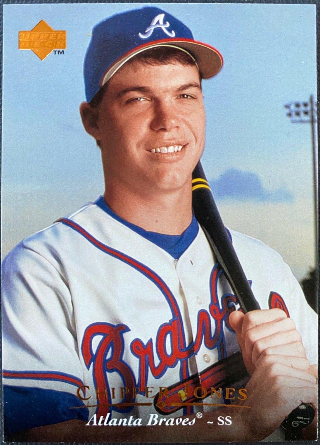 1995 Upper Deck Chipper Jones #293 card