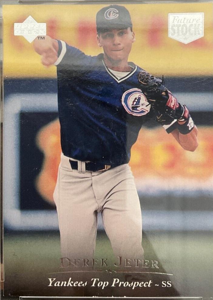 1995 Upper Deck Minor League Derek Jeter [Future Stock] #1 card