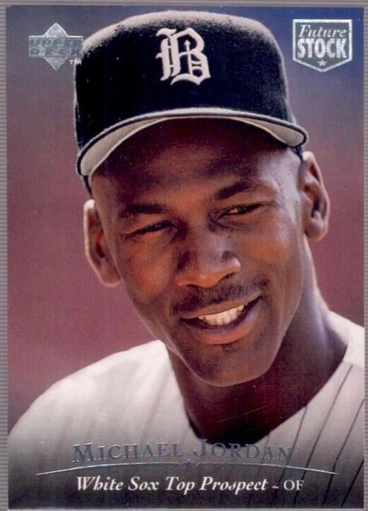 1995 Upper Deck Minor League Michael Jordan [Future Stock] #45 card