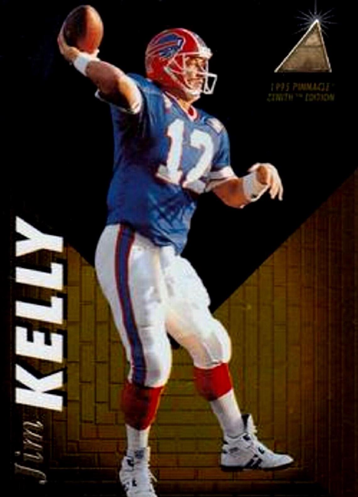 1995 Zenith Jim Kelly #Z28 card