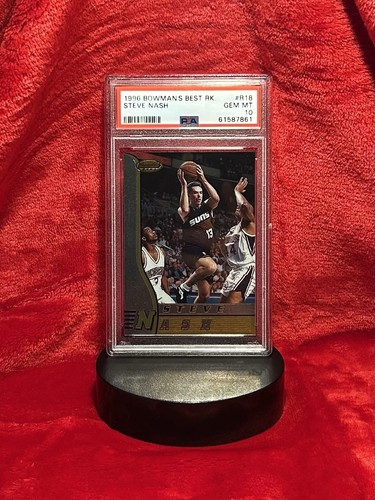 1996 Bowman's Best Rookie Steve Nash #R18 card