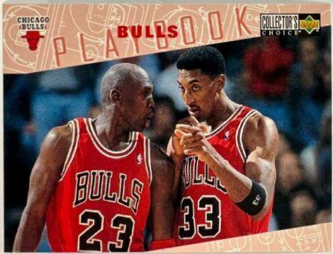 1996 Collector's Choice Bulls Playbook #370 card